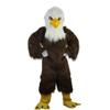 White Head Brown Eagle Costume Mascot Cartoon For Performance Fursuit view 1