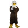White Head Brown Eagle Costume Mascot Cartoon For Performance Fursuit view 4