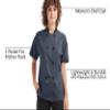 ChefUniforms.com Women's Lightweight Chef Jacket Short Sleeve - Tailored Fit Kitchen Uniform, Breathable Professional Culinary Workwear, Pen Pocket view 3