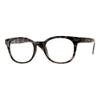 PASTL Reading Glasses Magnified Eyeglasses Square Frame Spring Hinge Beige Tort +1.5 view 2
