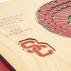 YouTheFan NCAA USC Trojans 5-Layer StadiumView 3D Wall Art - Los Angeles Memorial Coliseum view 4