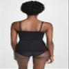 Yummie by Heather Thomson by Heather Thomson Women's Plus-Size Seamless Convertible Shapewear Camisole Underwear, Black, 2X/3X view 3