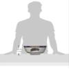 Fremont Die NCAA LSU Tigers Party Snack Bowl, 7.85" Bowl (1 Gallon), White/Team Colors view 2
