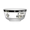 Fremont Die NFL New Orleans Saints Party Snack Bowl, 11.75" Bowl (2 Gallon), White/Team Colors view 1