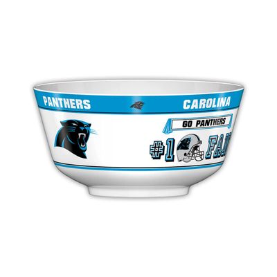 Fremont Die NFL Carolina Panthers Party Snack Bowl, 11.75" Bowl (2 Gallon), White/Team Colors
