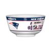 Fremont Die NFL New England Patriots Party Snack Bowl, 11.75" Bowl (2 Gallon), White/Team Colors view 1