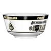 Fremont Die NCAA Purdue Boilermakers Party Snack Bowl, 11.75" Bowl (2 Gallon), White/Team Colors view 1