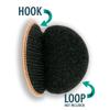 Green Mystery Question Mark Patrol Patch - 2" Diameter Round Embroidered Patch (Hook-Fastener) view 3