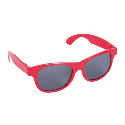 Fun Express - Red Nomad Sunglasses 1pc - Apparel Accessories - Eyewear - Sunglasses - 1 Piece