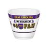 Fremont Die NCAA East Carolina Pirates Party Snack Bowl, 11.75" Bowl (2 Gallon), White/Team Colors view 1