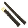 12mm Morellato Genuine Lizard Flat Stitched Brown Ladies Watch Band Regular 858 view 2