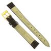 12mm Morellato Genuine Lizard Flat Stitched Brown Ladies Watch Band Regular 858 view 3