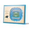 YouTheFan NFL 5-Layer 17 x 13 StadiumViews 3D Wall Art, Carolina Panthers view 1