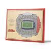 YouTheFan NCAA Mississippi Rebels 5-Layer StadiumView 3D Wall Art - Vaught Hemingway Stadium view 1