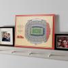 YouTheFan NCAA Mississippi Rebels 5-Layer StadiumView 3D Wall Art - Vaught Hemingway Stadium view 2