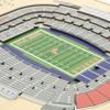 YouTheFan NCAA Mississippi Rebels 5-Layer StadiumView 3D Wall Art - Vaught Hemingway Stadium view 3
