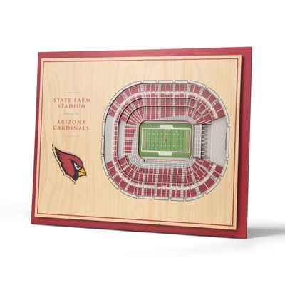 YouTheFan NFL 5-Layer 17 x 13 StadiumViews 3D Wall Art