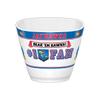 Fremont Die NCAA Kansas Jayhawks Party Snack Bowl, 7.85" Bowl (1 Gallon), White/Team Colors view 1