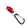 CRAZY SHARK Magnetic Net Release Aluminum Shell for Fly Fishing Red view 1