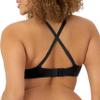 Maidenform womens One Fab Fit Modern Demi Lightly Padded Convertible Underwire T-shirt Dm7543 bras, Black, 40DD US view 4