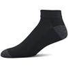 Gildan Men's Polyester Half Cushion Low Cut Socks, 12-Pack Sockshosiery, black, Shoe Size: 6-12 view 3