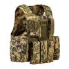UNISTRENGH Adjustable Tactical Vest Multifunctional Outdoor Ultra-light Breathable Vest for Special Mission Combat Training Field Operations and Military Fans (Jungle Camo) view 2