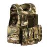 UNISTRENGH Multi-function Tactical Vest Adjustable Lightweight Airsoft Paintball CS Vest (CP Camo) view 2