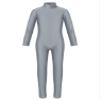 iiniim Kids Boys Girls Mock Neck Long Sleeve Unitard Leotard Full Length Body Suit Jumpsuit Catsuit Dance wear Costumes Dark Gray 5-6 view 1