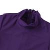 iiniim Kids Boys Girls Mock Neck Long Sleeve Unitard Leotard Full Length Body Suit Jumpsuit Catsuit Dance wear Costumes Purple 5-6 view 4