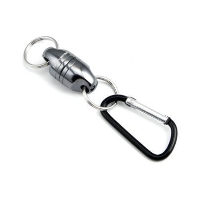 Magnetic Net Release Aluminum Shell for Fly Fishing Gun Metal
