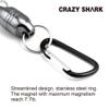 Magnetic Net Release Aluminum Shell for Fly Fishing Gun Metal view 4