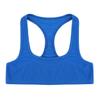 YiZYiF Men's Sleeveless Y Back Muscle Half Tank Top Vest Tee T-Shirts Crop Tops Blue Medium view 4