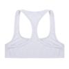 YiZYiF Men's Sleeveless Y Back Muscle Half Tank Top Vest Tee T-Shirts Crop Tops White Large view 4
