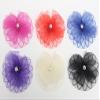 Belyee Fascinators Hat Flower Meshs Off White Tea Party Wedding Headwear for Girls view 3