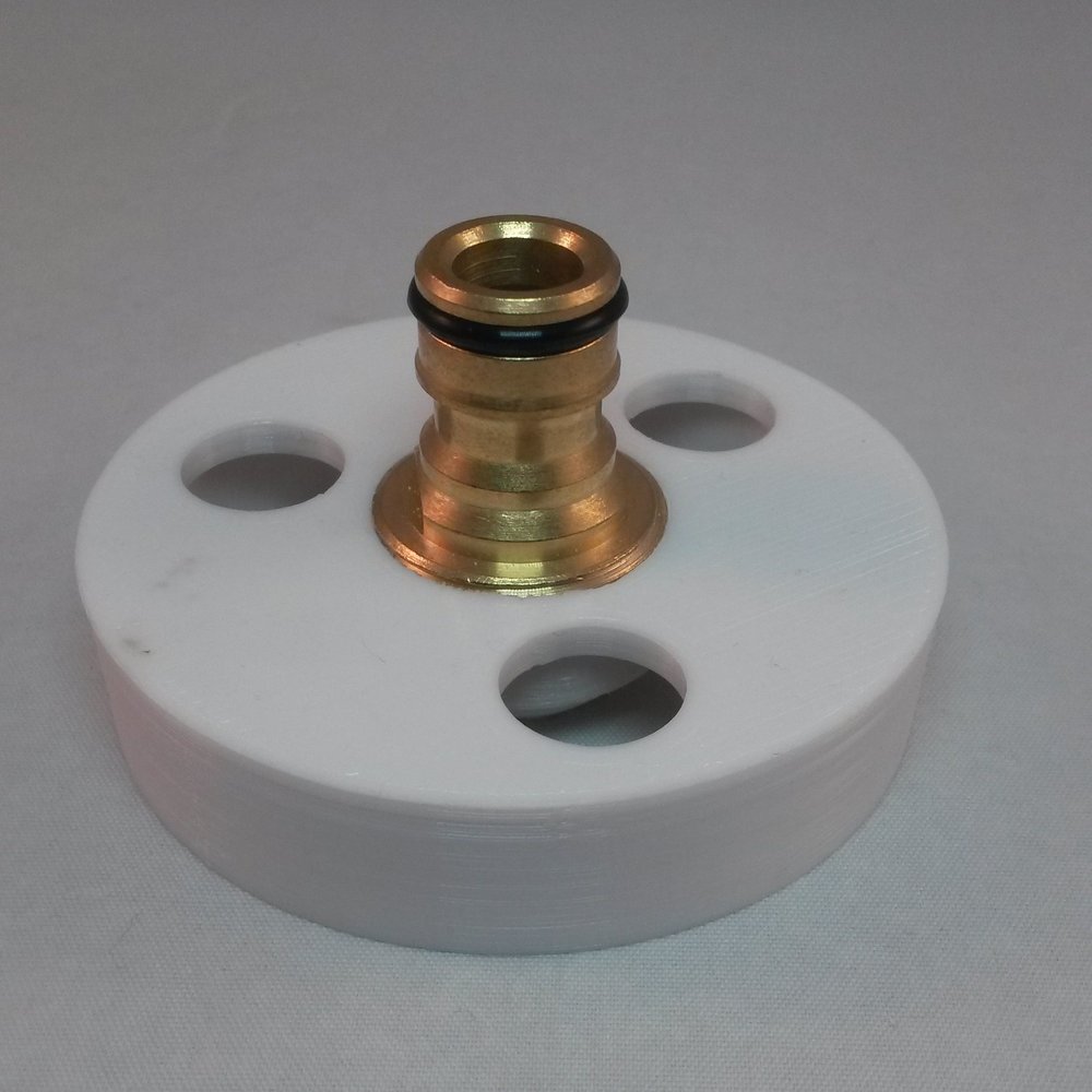 Motorhome Water Filler Cap Hose Connector Upgraded Brass Nozzle Quick Clean Fill Your Water Tank/Adapter White