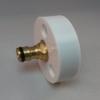 Motorhome Water Filler Cap Hose Connector Upgraded Brass Nozzle Quick Clean Fill Your Water Tank/Adapter White view 2