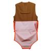 Gamehide Guide Style Large Capacity Front Loading Upland Hunting Vest (Marsh/Orange, Medium) view 3