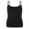 Emmalise PreTeen Training Bra Camisole Wireless Built in Fabric Support Cami (Blk, Small, 80-100 lbs) view 1