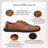 Asifn Men's Sport Sandals Outdoor Casual Leather Shoes Fisherman Breathable Summer Walking Beach Travel Khaki(11 M US,28 cm Heel to Toe view 2