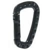Plastic Carabiner, Black, 10 Pack - D Ring Clip view 1