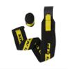 ZED Fitness LEVEL2 Multipurpose Wrist Wraps 28-24" with Belt Loop for Powerlifting, Weightlifting, Bodybuilding, Strongman, Crossfit, Olympic Lifting, Strength & Gym Training (Black-Yellow, 28") view 1