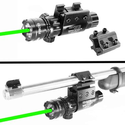 Green Dot Scope Sight + Barrel Mount Fits Ruger 10/22, Class IIIA 635nM Less Than 5mW Single Rail Mount.