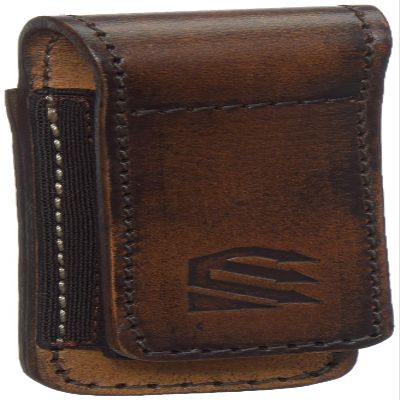 BLACKHAWK! Holster 45DS01AB Premium Double Stack Magazine Pouch, Antiqued Brown