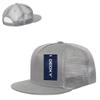 DECKY 1040-GRY Classic 5 Panel Cot. Trucker Caps, Grey view 2