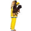 Brown Sport Eagle Cartoon Costume Mascot Plush with Mask for Adult Cosplay Party Halloween Dress Up view 4