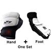 MOOTO Korea Taekwondo Protector One Set EXTERA S2 Hand + Foot Protector Gear Equipment (L(Hand+Foot)) view 1