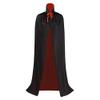 OurLore Black and Red Reversible Halloween Christmas Cloak Masquerade Party Cape Costume (47 inch, Stand Collar) view 3