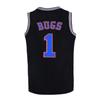 BOROLIN Youth Basketball Jersey #1 Moive Space Jerseys Bugs Shirts for Kids (Black, Youth X-Large)