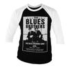 Blues Brothers Officially Licensed The Poster Baseball Long Sleeve T-Shirt (White/Black), Medium view 1