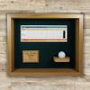 Eureka Golf Products Hole in One Shadowbox and Golf Ball Display Case | Personalized Engraved Plate | Holds Golf Ball and Scorecard or Photo | Horizontal Layout | Oak Finish | Wall Mounted view 3